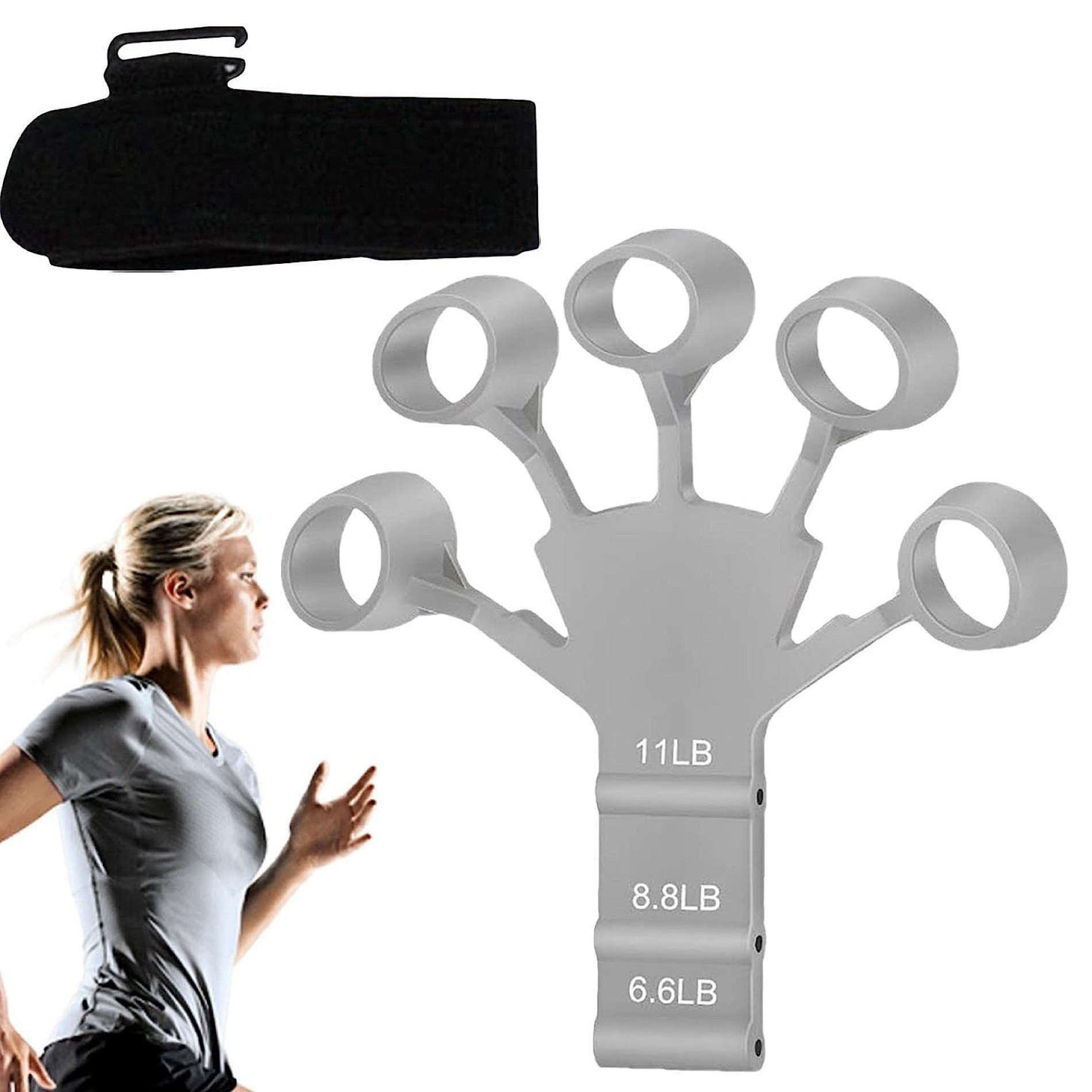 Miniatura 5 de Ejercitador Para Dedos Manos Ajustable